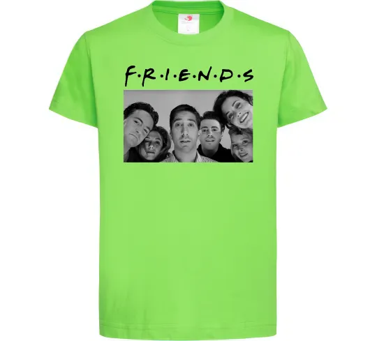 Детская футболка Friends фото Лаймовый фото