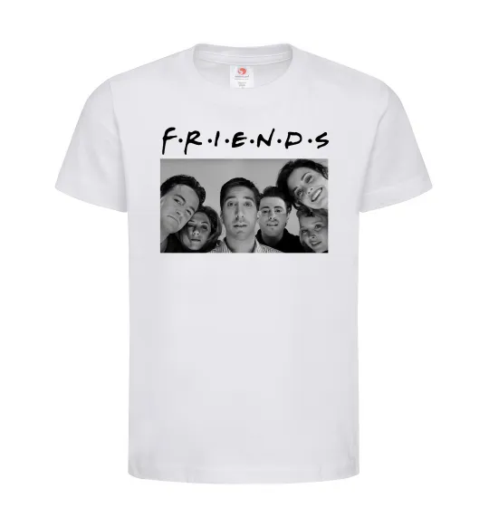 Детская футболка Friends фото Белый фото