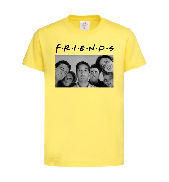 Детская футболка Friends фото Лимонный фото