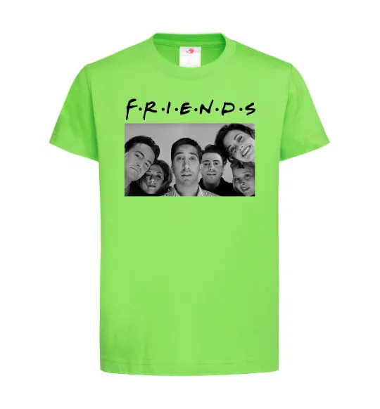 Детская футболка Friends фото Лаймовый фото