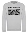 Свитшот Friends фото Серый меланж фото