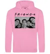 Женская толстовка (худи) Friends фото Розовый фото