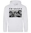 Женская толстовка (худи) Friends фото Серый меланж фото