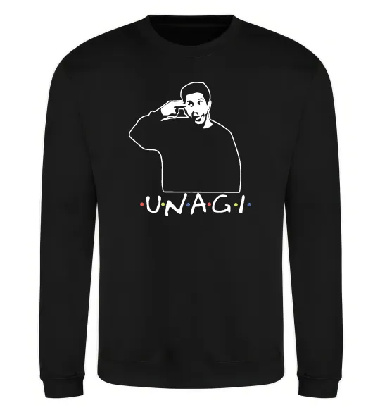 Світшот Friends Unagi Чорний фото