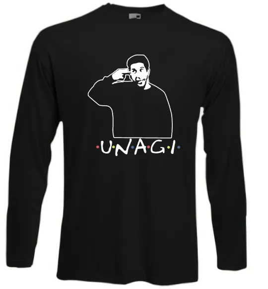 Лонгслив Friends Unagi Черный фото