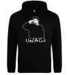 Женская толстовка (худи) Friends Unagi Черный фото