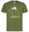 Мужская футболка Friends Unagi Оливковый фото