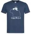 Мужская футболка Friends Unagi Темно-синий фото