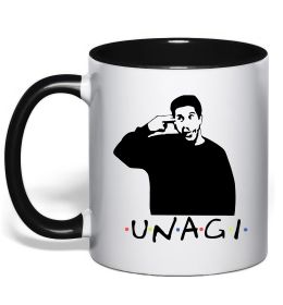 Чашка с цветной ручкой Friends Unagi