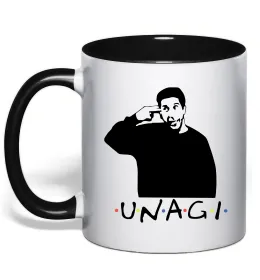 Чашка с цветной ручкой