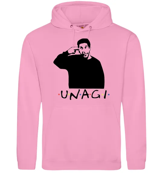 Женская толстовка (худи) Friends Unagi Розовый фото