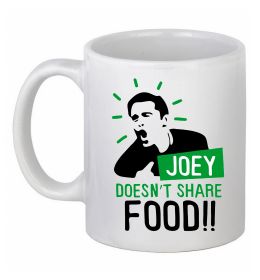 Чашка керамическая Joey doesn`t share food