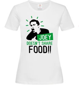 Женская футболка Joey doesn`t share food