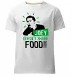 Мужская премиум футболка Joey doesn`t share food Белый фото