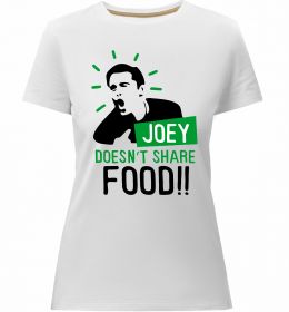Жіноча преміум футболка Joey doesn`t share food