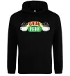 Женская толстовка (худи) Friends Central Perk Черный фото