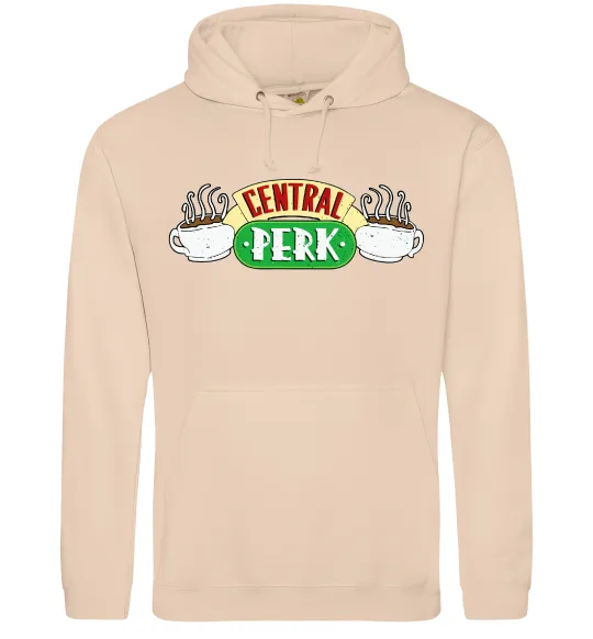 Женская толстовка (худи) Friends Central Perk Песочный фото