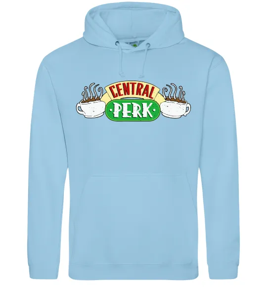 Женская толстовка (худи) Friends Central Perk Голубой фото