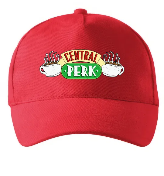 Кепка Friends Central Perk Красный фото