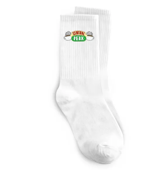 Шкарпетки Friends Central Perk Білий фото
