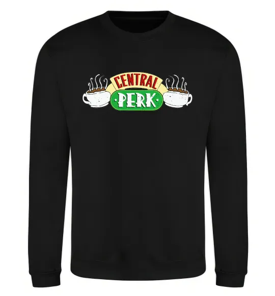 Світшот Friends Central Perk Чорний фото