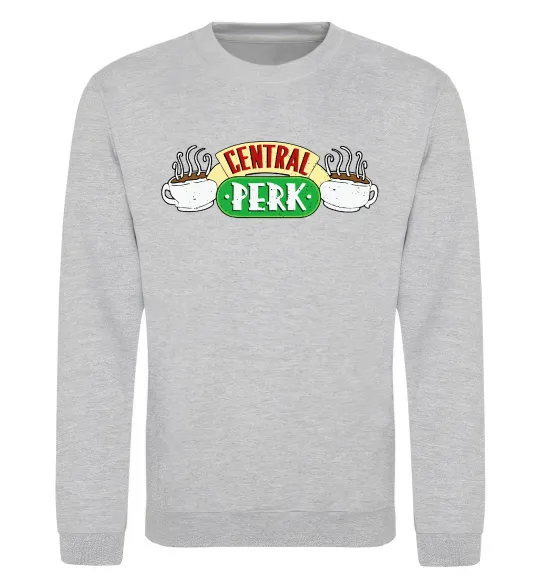 Світшот Friends Central Perk Сірий меланж фото
