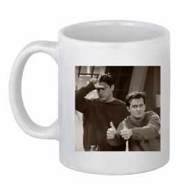Чашка керамическая Joey and Chandler