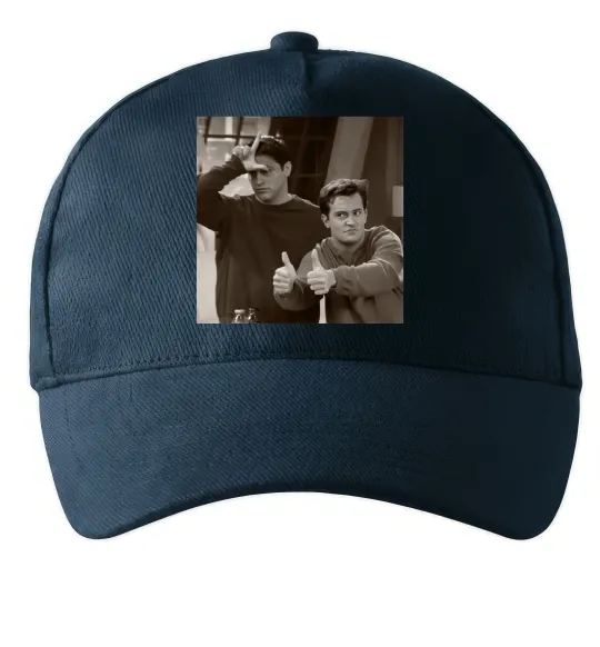 Кепка Joey and Chandler Темно-синий фото