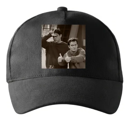 Кепка Joey and Chandler Черный фото