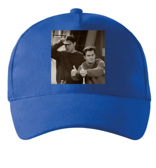 Кепка Joey and Chandler Ярко-синий фото