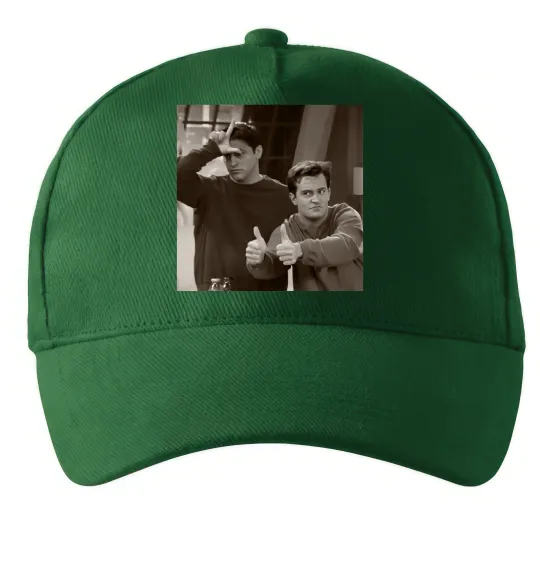 Кепка Joey and Chandler Темно-зеленый фото