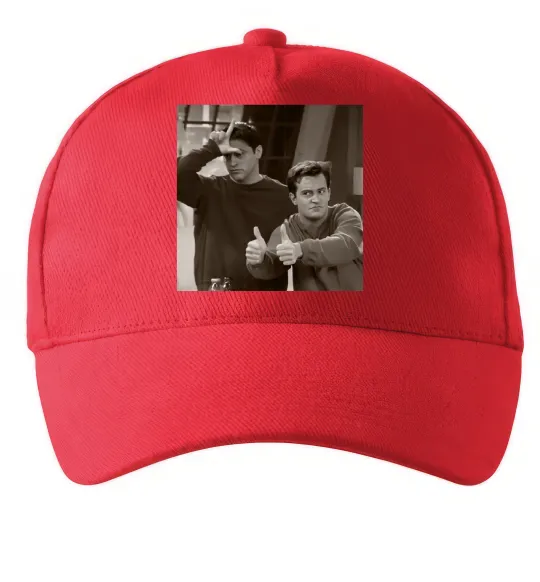 Кепка Joey and Chandler Красный фото