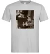 Мужская футболка Joey and Chandler Серый фото