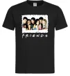 Мужская футболка Друзі з коктейлями Черный фото