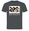 Мужская футболка Друзі з коктейлями Графит фото