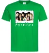 Мужская футболка Друзі з коктейлями Зеленый фото