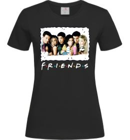 Женская футболка Друзі з коктейлями