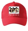 Кепка Друзі з коктейлями Красный фото