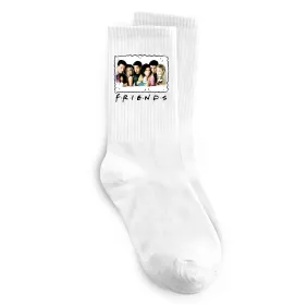 Носки Друзі з коктейлями Белый фото