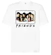 Футболка Оверсайз Друзі з коктейлями Белый фото