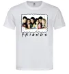 Мужская футболка Друзі з коктейлями Белый фото
