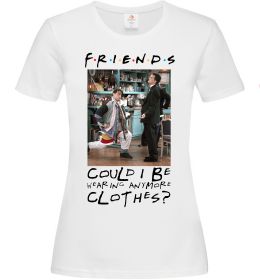 Женская футболка Друзі Занадто багато одягу
