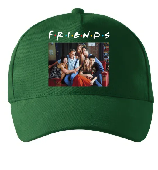 Кепка Друзі фото Темно-зеленый фото