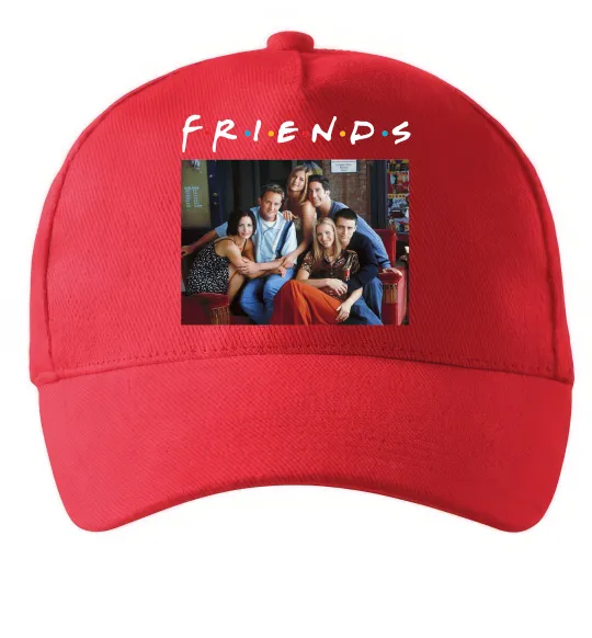 Кепка Друзі фото Красный фото