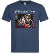 Мужская футболка Друзі фото Темно-синий фото