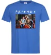 Мужская футболка Друзі фото Ярко-синий фото