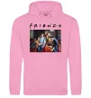 Женская толстовка (худи) Друзі фото Розовый Женская толстовка (худи) Друзі фото Розовый фото