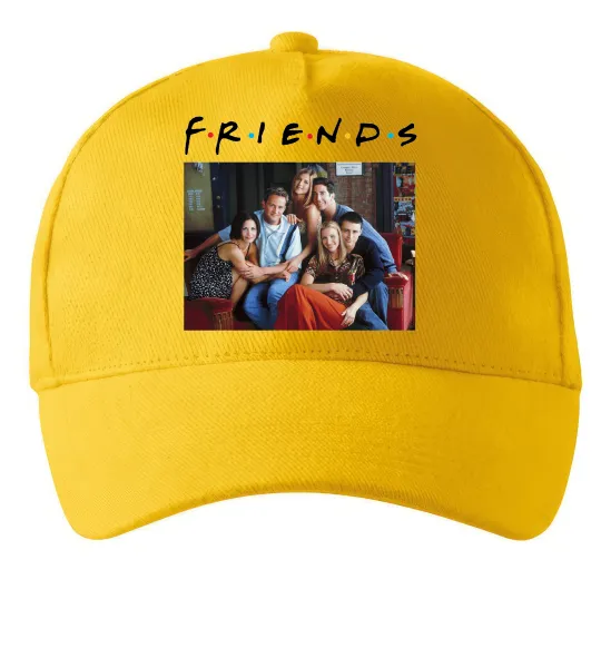 Кепка Друзі фото Солнечно желтый фото