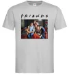 Мужская футболка Друзі фото Серый фото