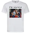 Мужская футболка Друзі фото Белый фото